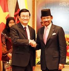 Le président Truong Tân Sang achève sa visite d’Etat au Brunei - ảnh 2